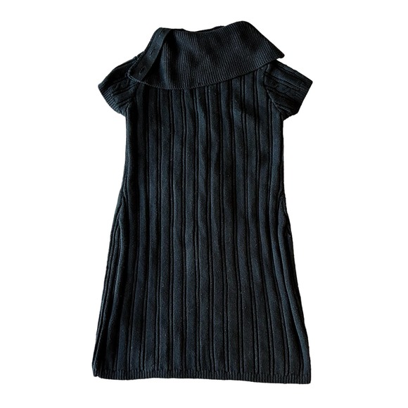 BCX Black Short Sleeve Sweater Dress Womens Size L - Picture 11 of 11
